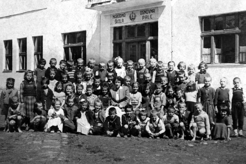 Народна основна школа Пале након Другог свјетског рата